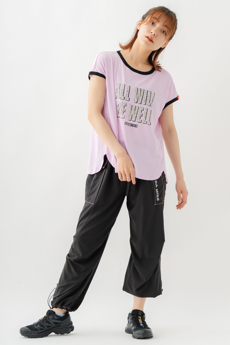 テンセルリンガーTシャツ　ピンク　1534-1438