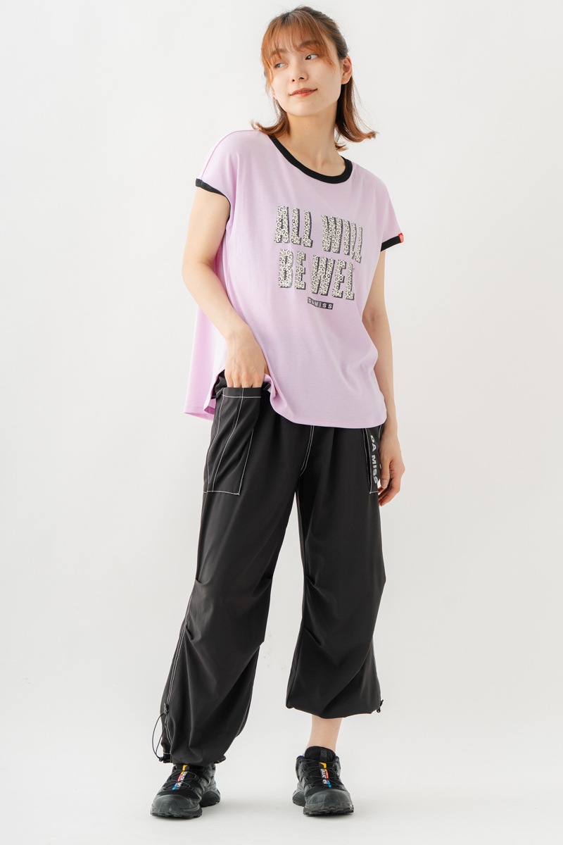 テンセルリンガーTシャツ　ピンク　1534-1438