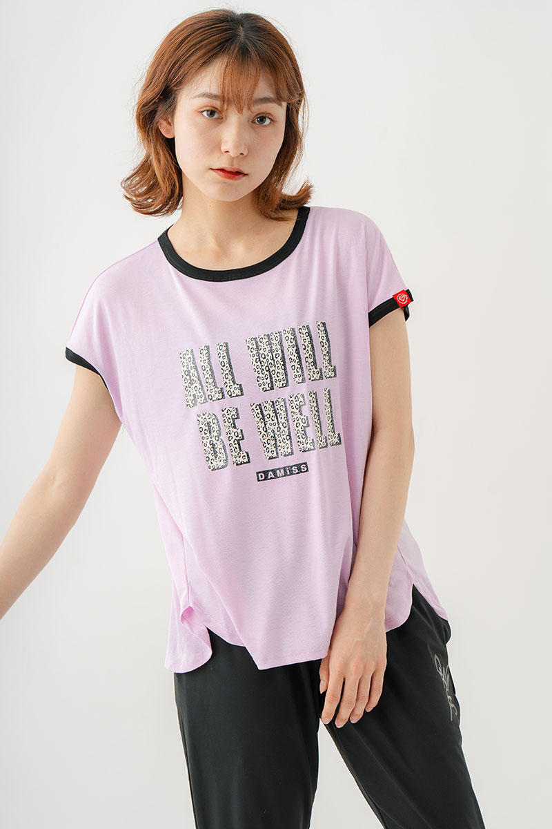 テンセルリンガーTシャツ　ピンク　1534-1438