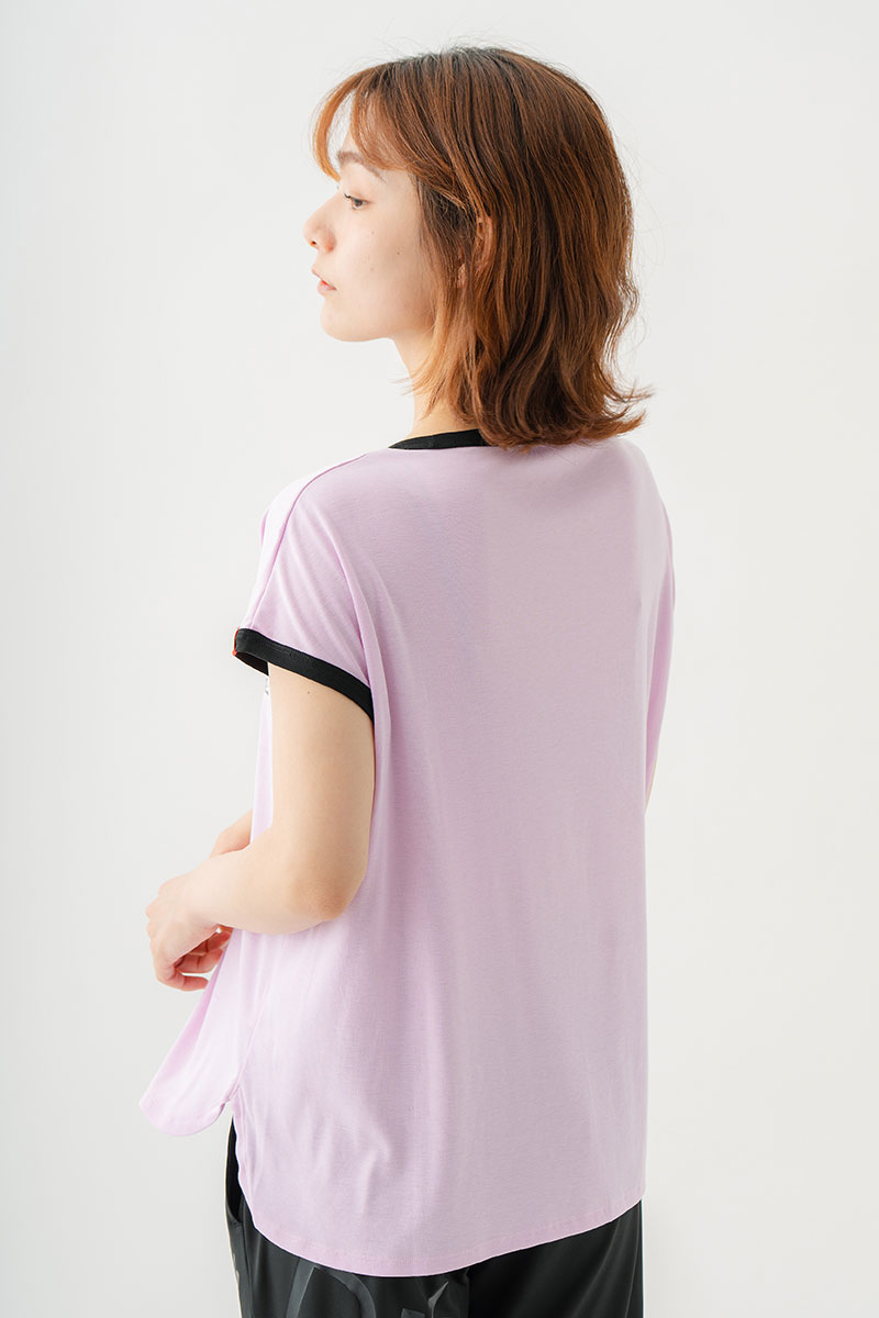 テンセルリンガーTシャツ　ピンク　1534-1438