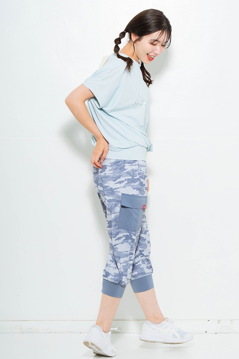 【先行割10%OFF】 バックリボンスプリクトTシャツ サックス 1634-1626【6/12まで】