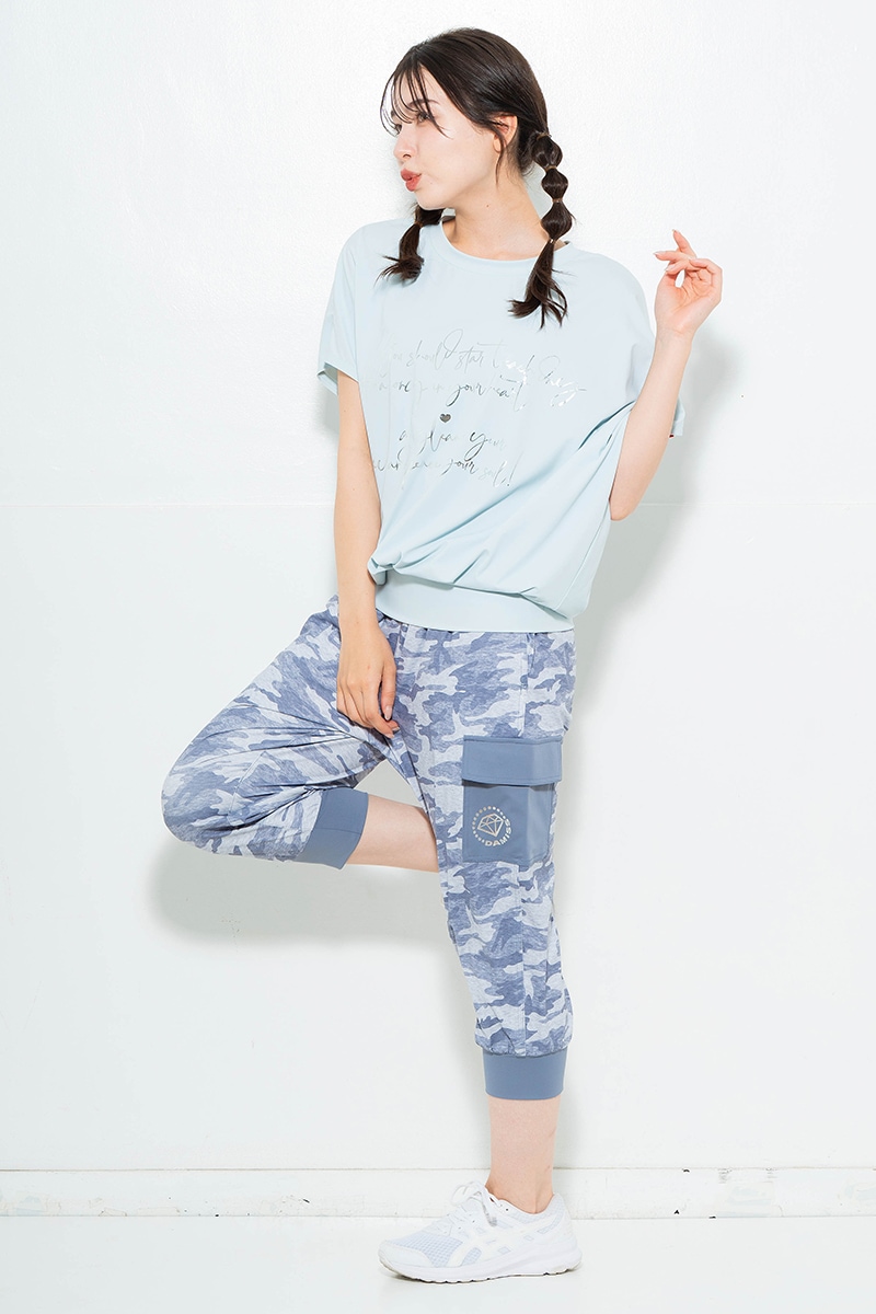 【先行割10%OFF】 バックリボンスプリクトTシャツ サックス 1634-1626【6/12まで】