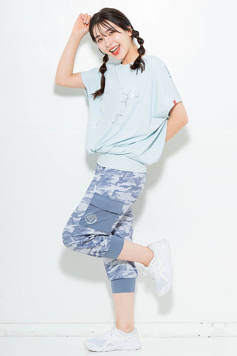 【先行割10%OFF】 バックリボンスプリクトTシャツ サックス 1634-1626【6/12まで】