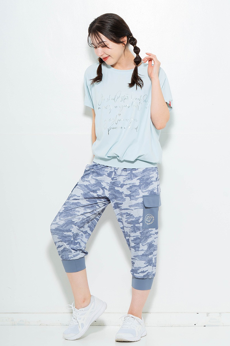 【先行割10%OFF】 バックリボンスプリクトTシャツ サックス 1634-1626【6/12まで】