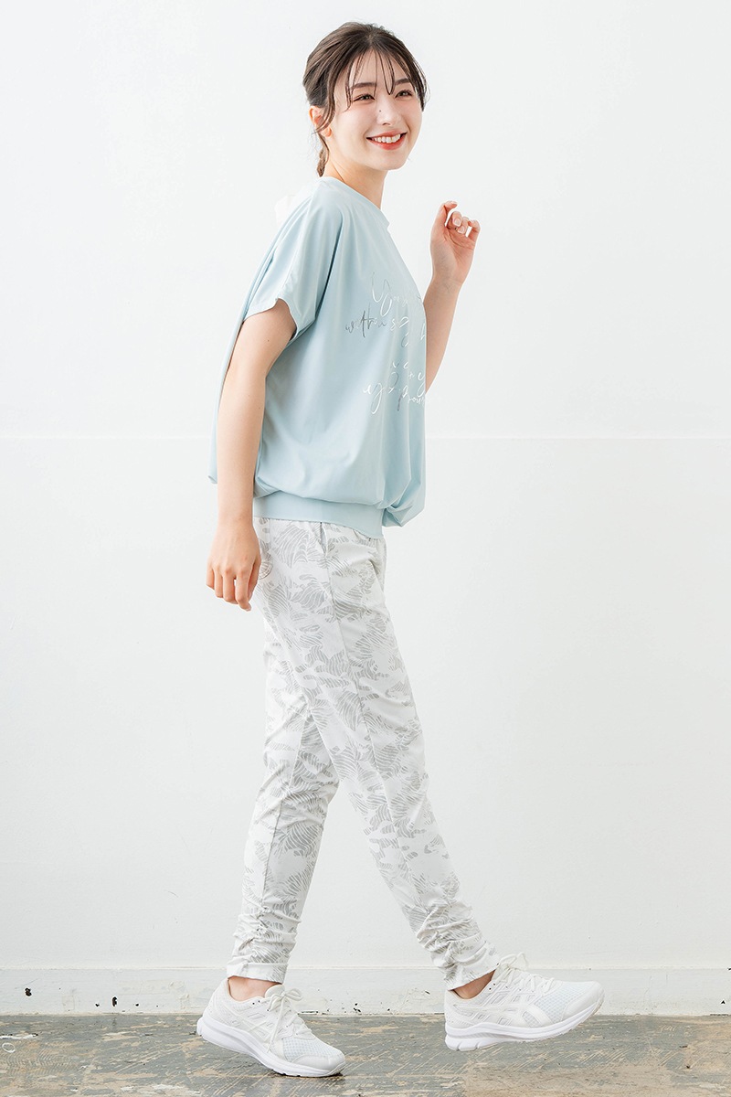 【先行割10%OFF】 バックリボンスプリクトTシャツ サックス 1634-1626【6/12まで】