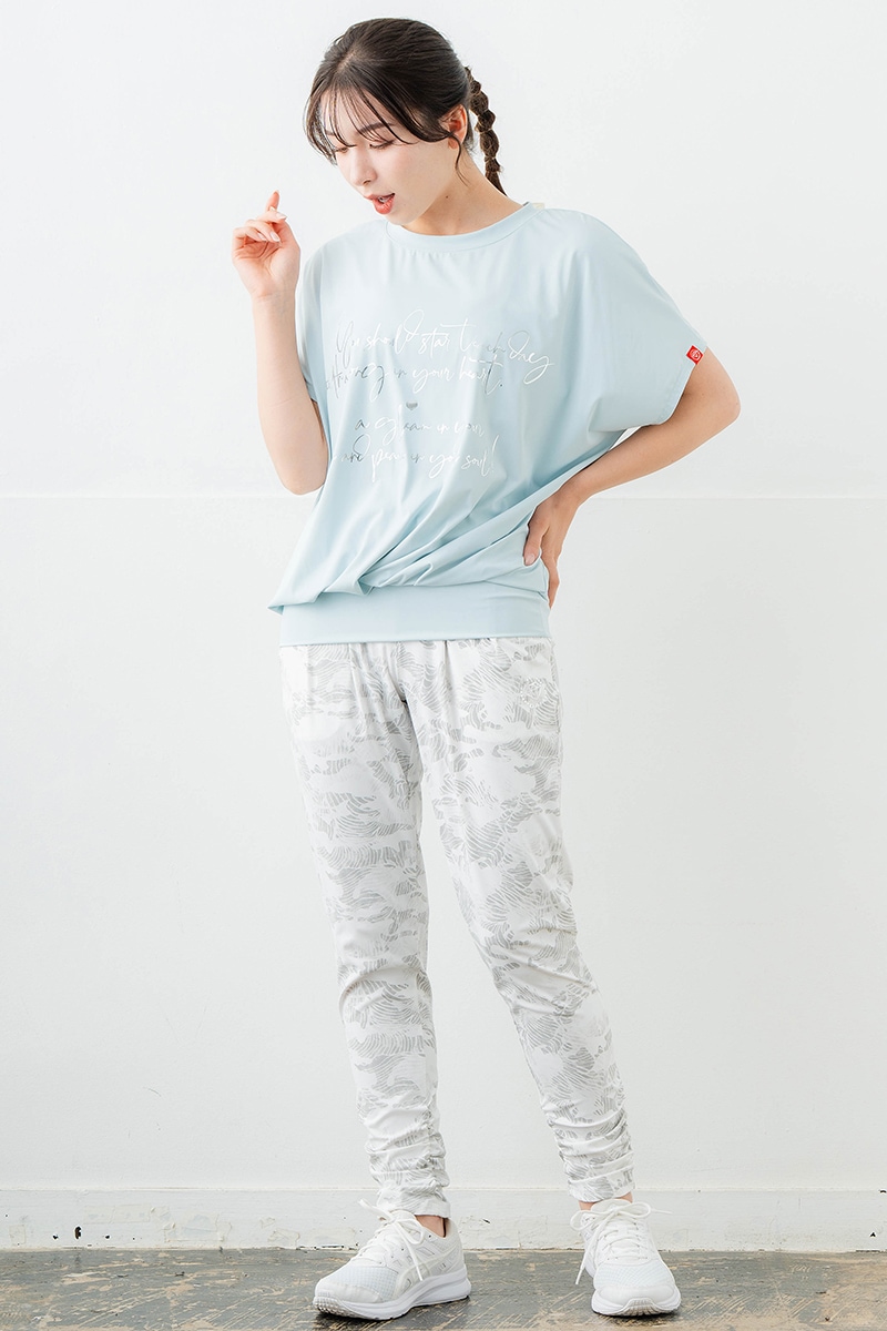 【先行割10%OFF】 バックリボンスプリクトTシャツ サックス 1634-1626【6/12まで】