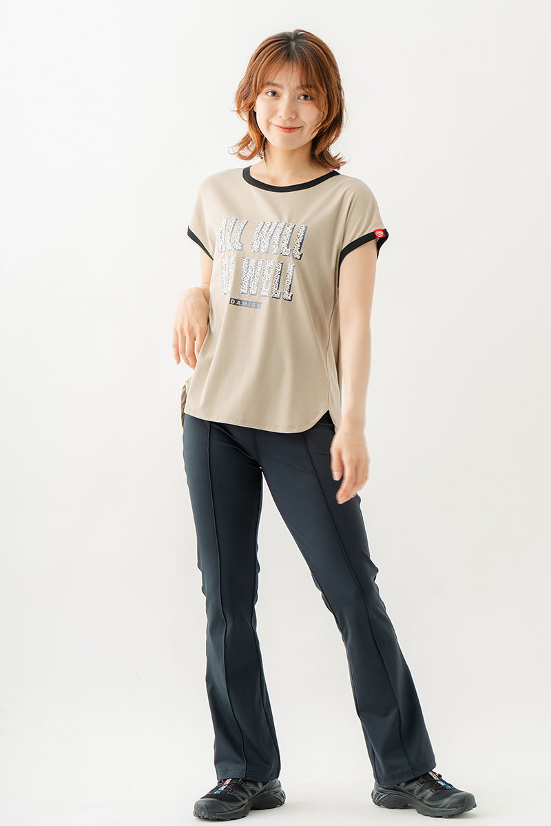 テンセルリンガーTシャツ ベージュ 1534-1438