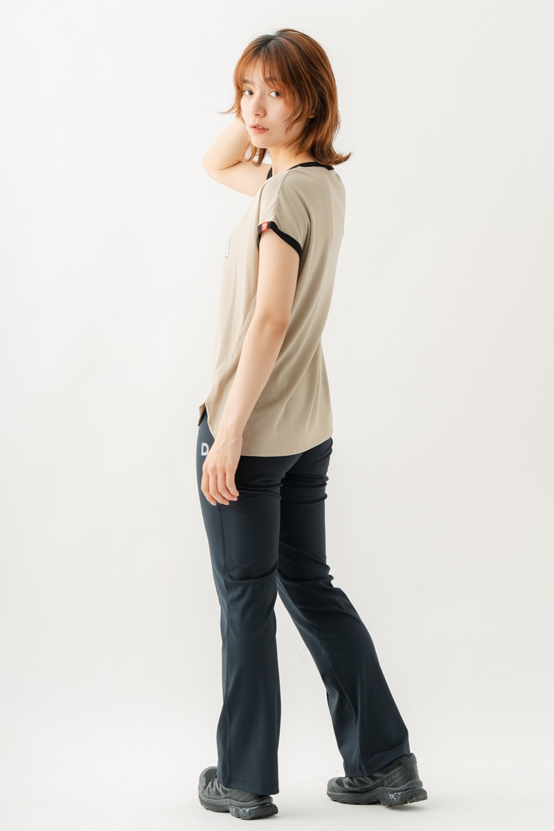 テンセルリンガーTシャツ ベージュ 1534-1438