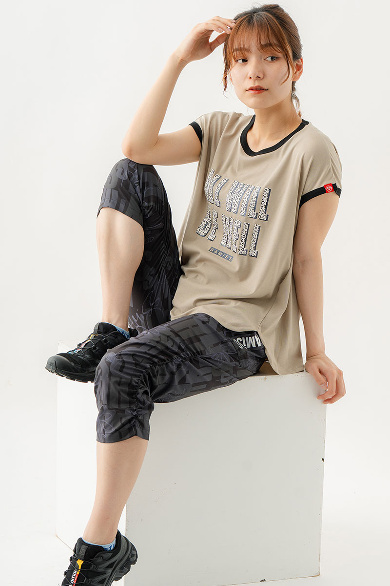 テンセルリンガーTシャツ ベージュ 1534-1438