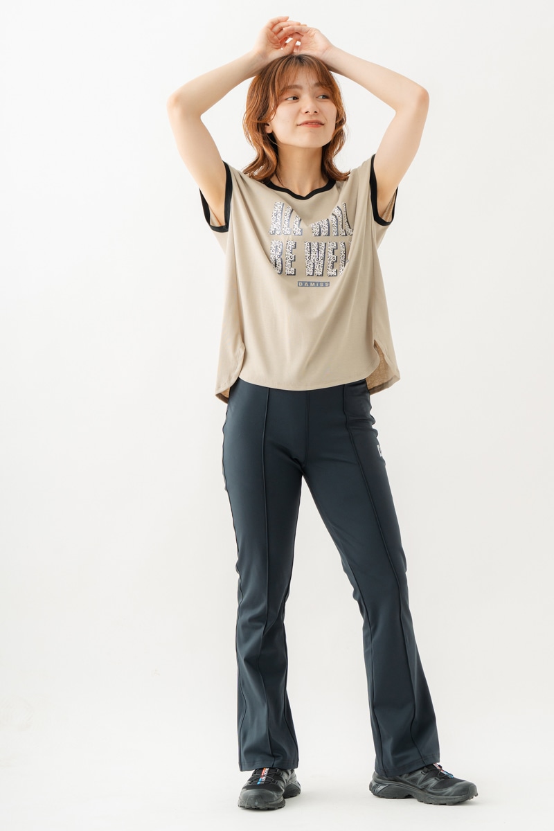 テンセルリンガーTシャツ ベージュ 1534-1438