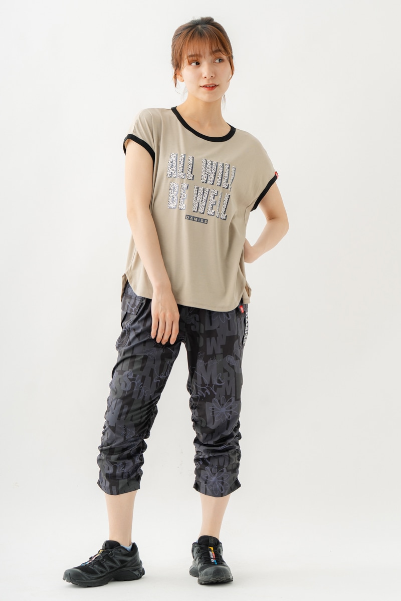 テンセルリンガーTシャツ ベージュ 1534-1438