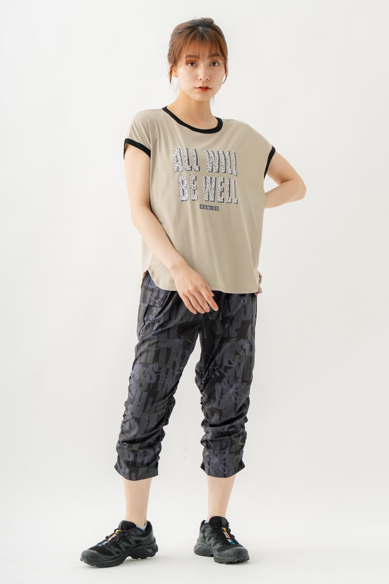 テンセルリンガーTシャツ ベージュ 1534-1438