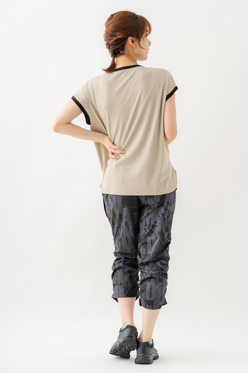 テンセルリンガーTシャツ ベージュ 1534-1438