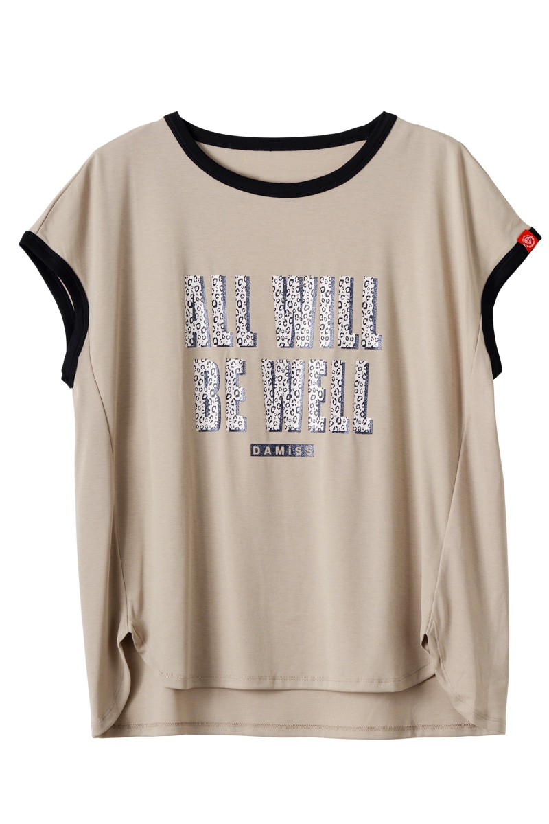 テンセルリンガーTシャツ ベージュ 1534-1438