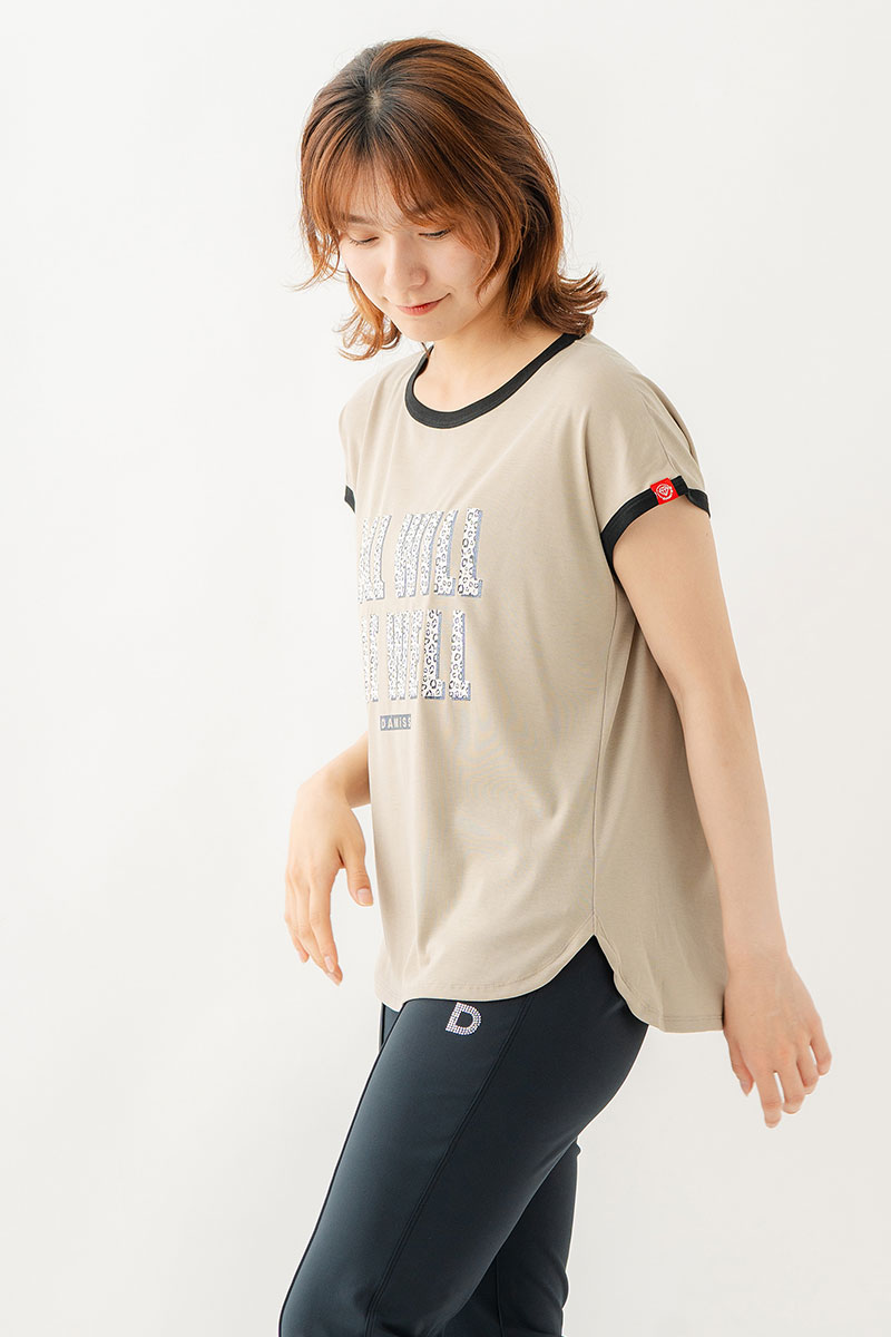 テンセルリンガーTシャツ ベージュ 1534-1438