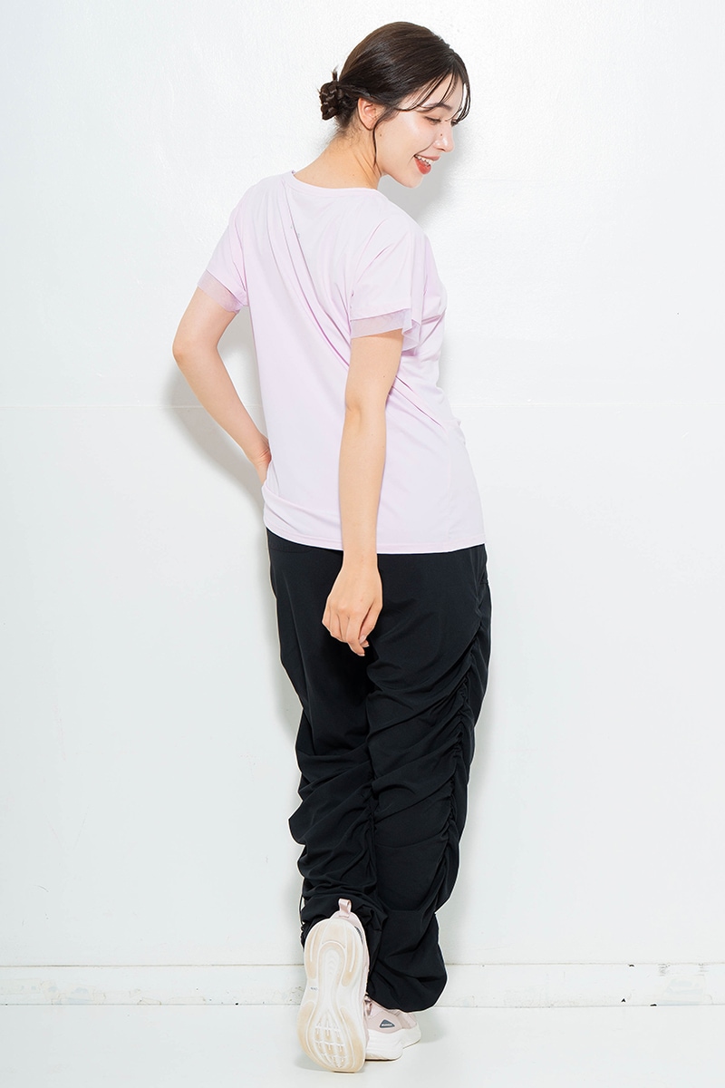 【先行割10％OFF】　ULTRA AIRYシャーリングパンツ ブラック　1632-1481【6/12まで】