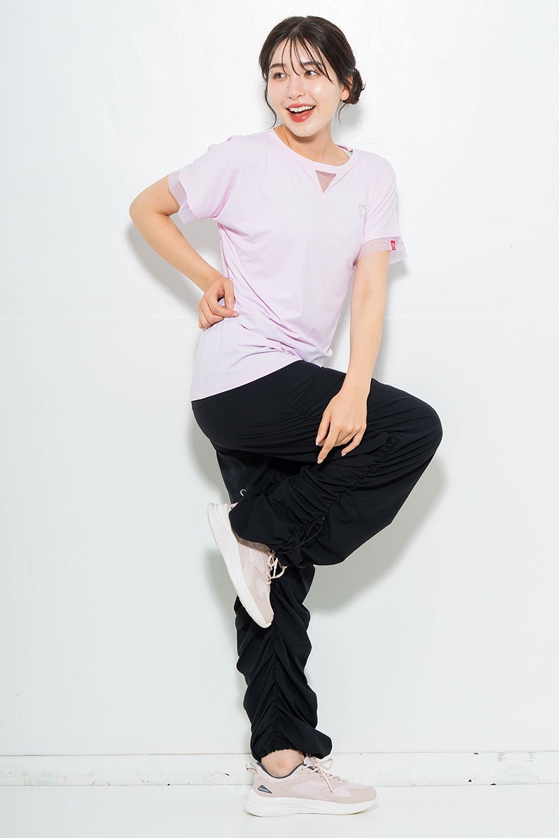 【先行割10％OFF】　ULTRA AIRYシャーリングパンツ ブラック　1632-1481【6/12まで】