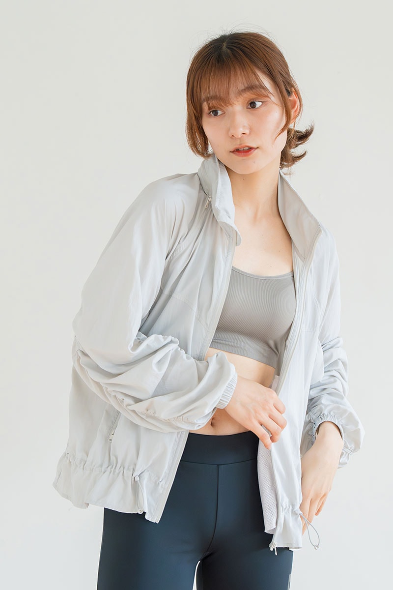 UVカットアウター アイスグレー 1566-1441