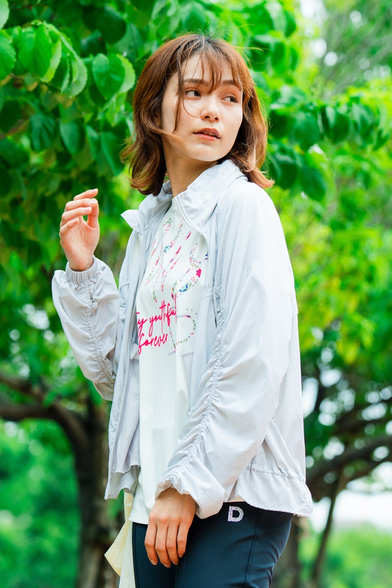 UVカットアウター アイスグレー 1566-1441