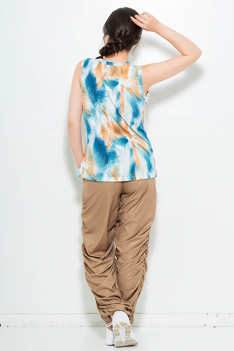 ULTRA AIRYシャーリングパンツ オリーブ 　1632-1481