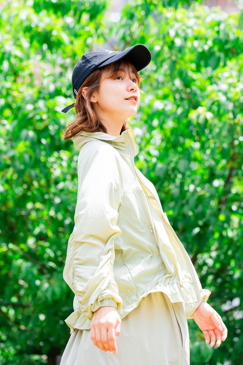 UVカットアウター　ライトベージュ　1566-1441