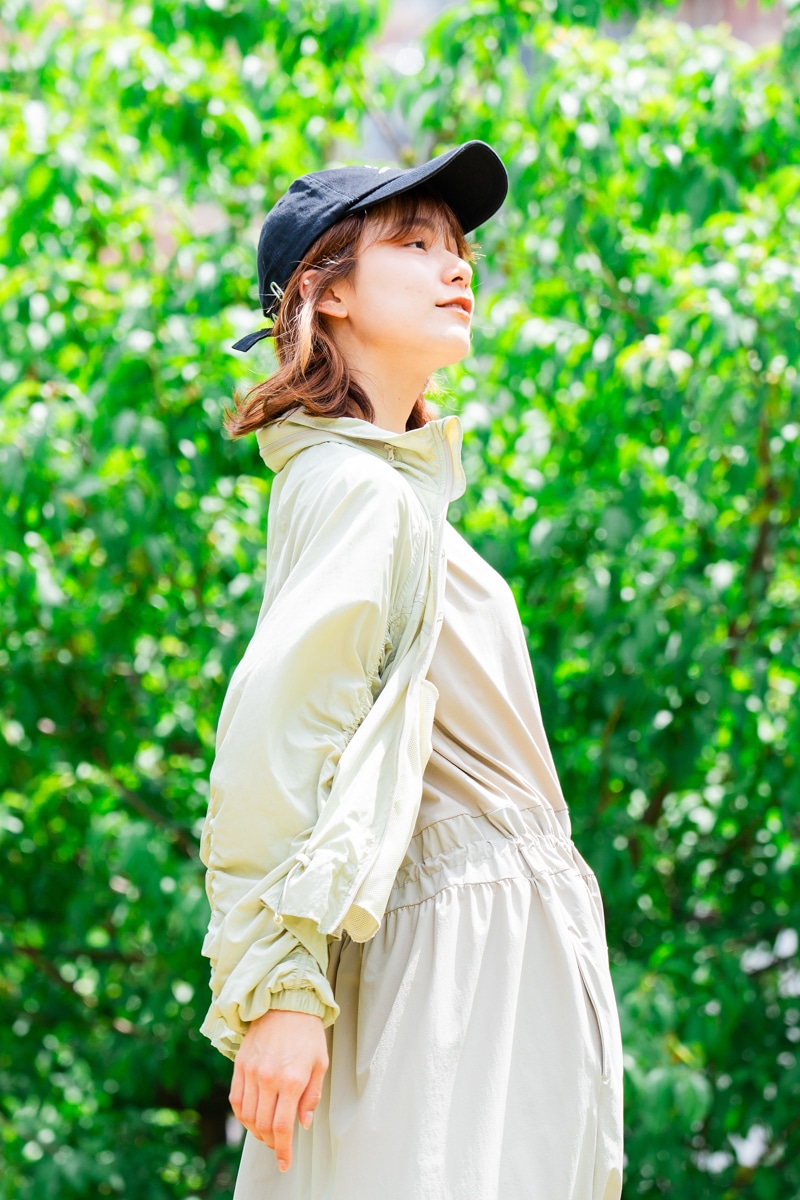 UVカットアウター　ライトベージュ　1566-1441