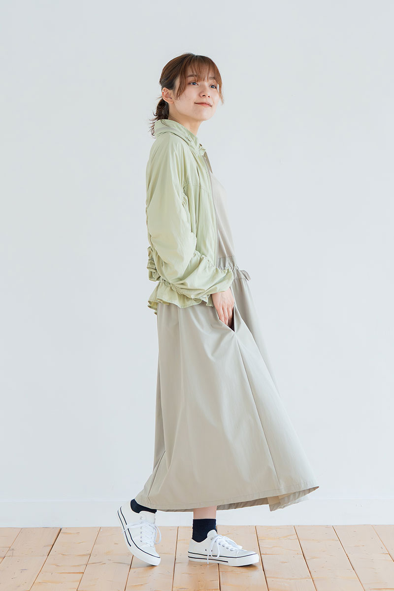 UVカットアウター　ライトベージュ　1566-1441