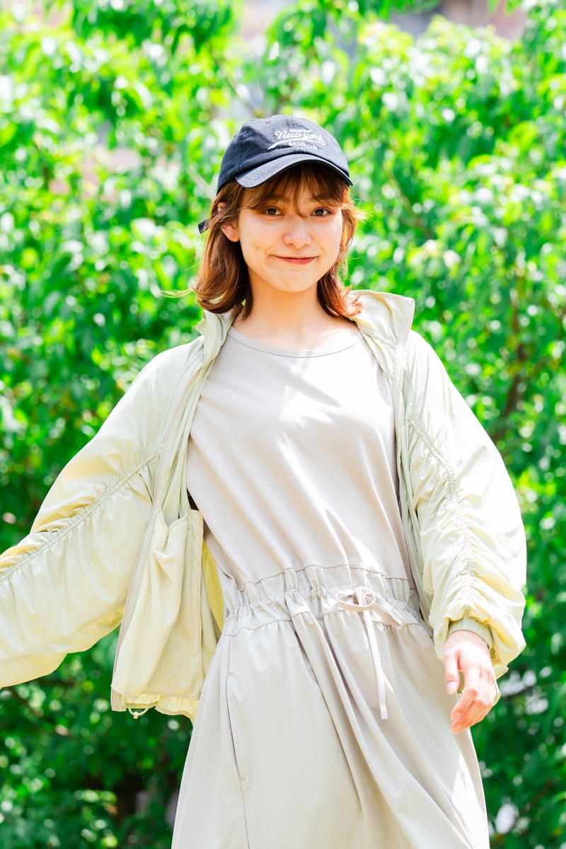 UVカットアウター　ライトベージュ　1566-1441