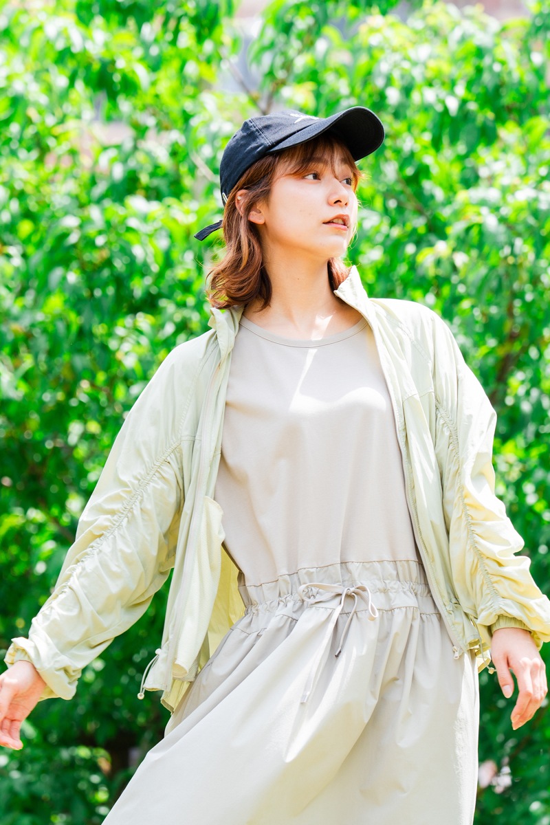 UVカットアウター　ライトベージュ　1566-1441