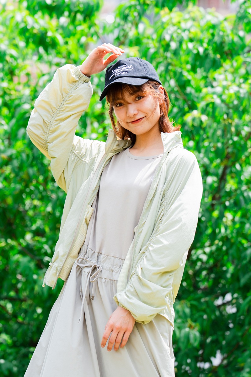 UVカットアウター　ライトベージュ　1566-1441