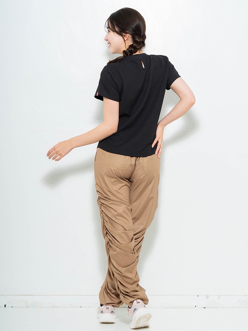 【先行割10％OFF】　リップルロゴTシャツ ブラック　1634-1482【6/12まで】