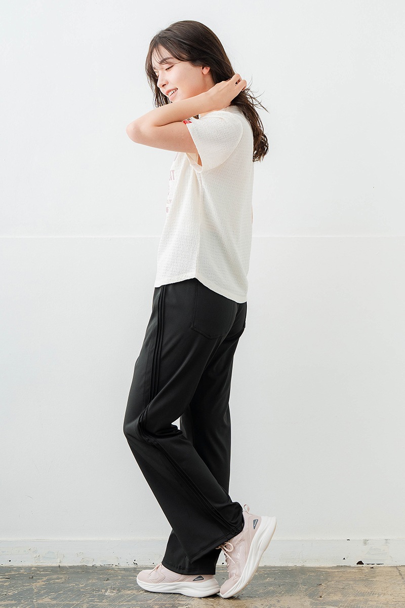 リップルロゴTシャツ アイボリー　1634-1482