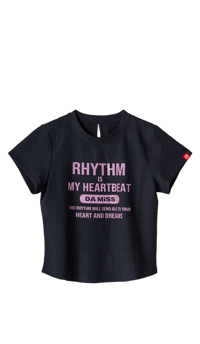 リップルロゴTシャツ アイボリー　1634-1482