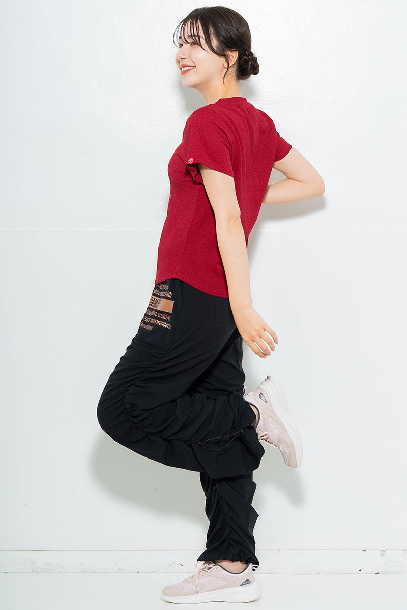 リップルロゴTシャツ レッド 1634-1482