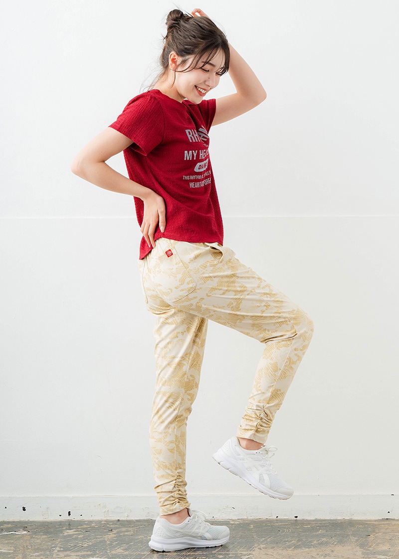 リップルロゴTシャツ レッド 1634-1482