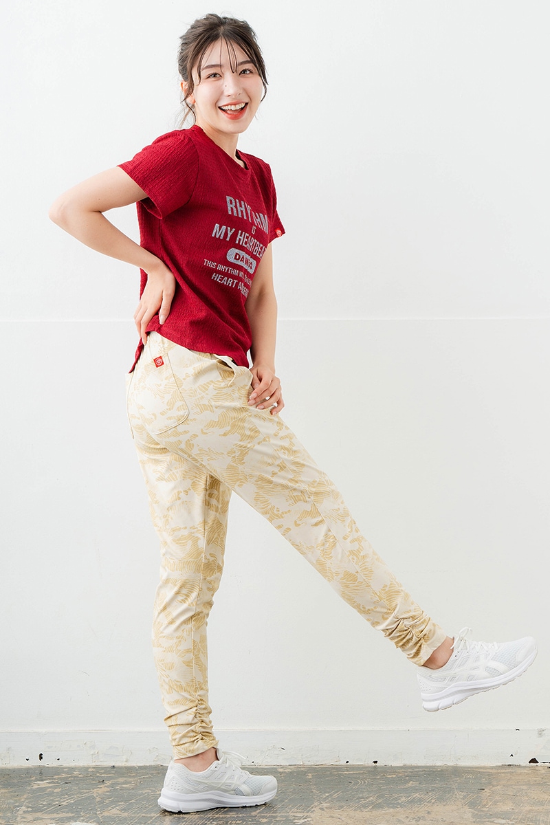 リップルロゴTシャツ レッド 1634-1482
