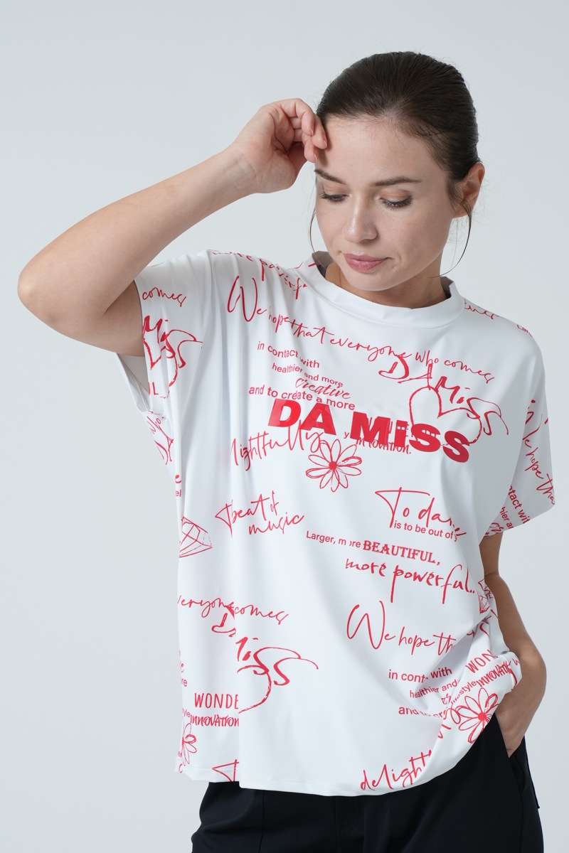 グラフィティTシャツ ホワイト 1434-1413 | D SHOP 着心地のいい