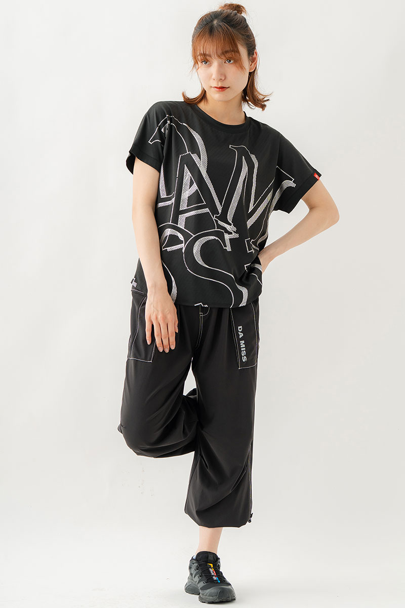 ボールドロゴTシャツ　ブラック　1534-1611