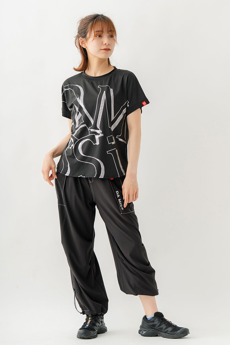 ボールドロゴTシャツ　ブラック　1534-1611