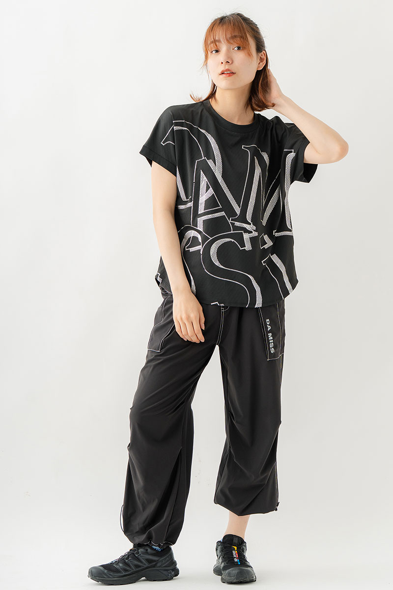 ボールドロゴTシャツ　ブラック　1534-1611