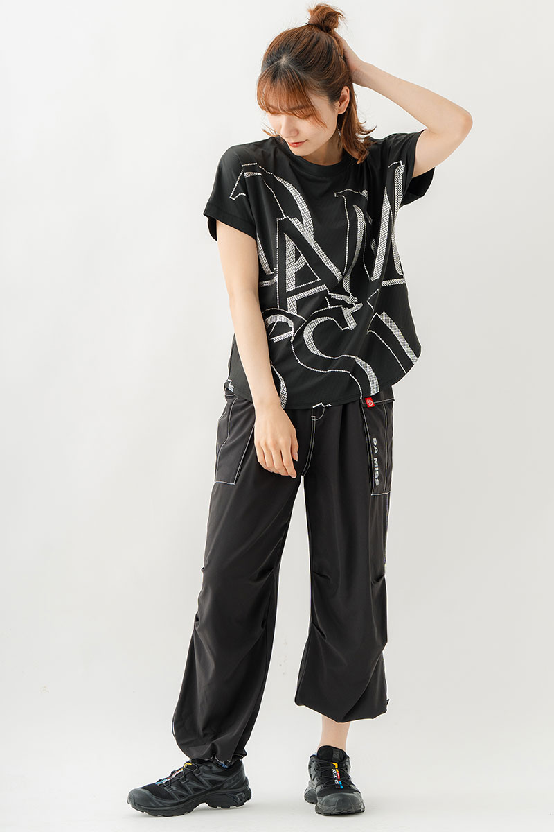 ボールドロゴTシャツ　ブラック　1534-1611