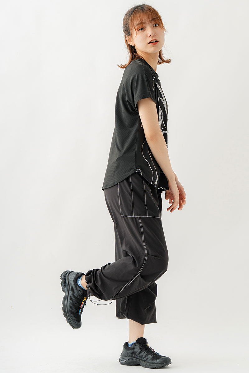 ボールドロゴTシャツ　ブラック　1534-1611