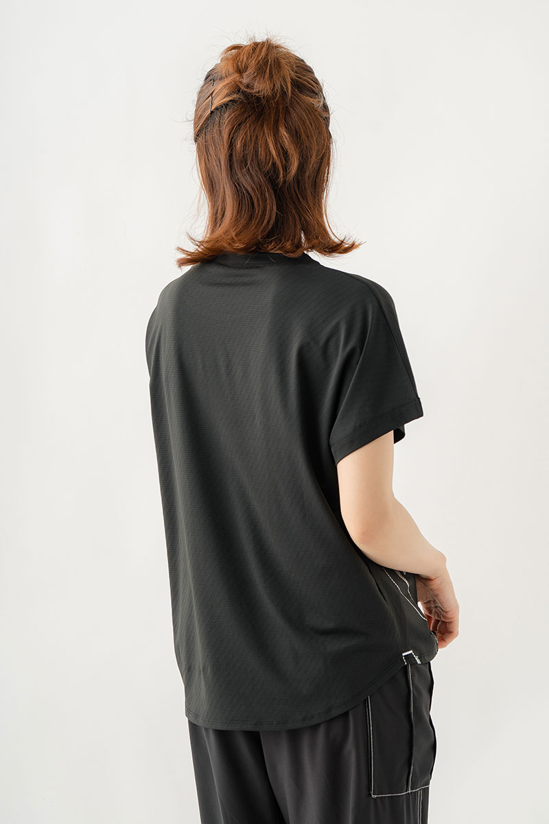 ボールドロゴTシャツ　ブラック　1534-1611