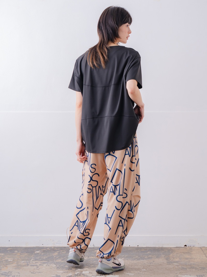 グラフィック Tシャツ ブラック 1534-1618