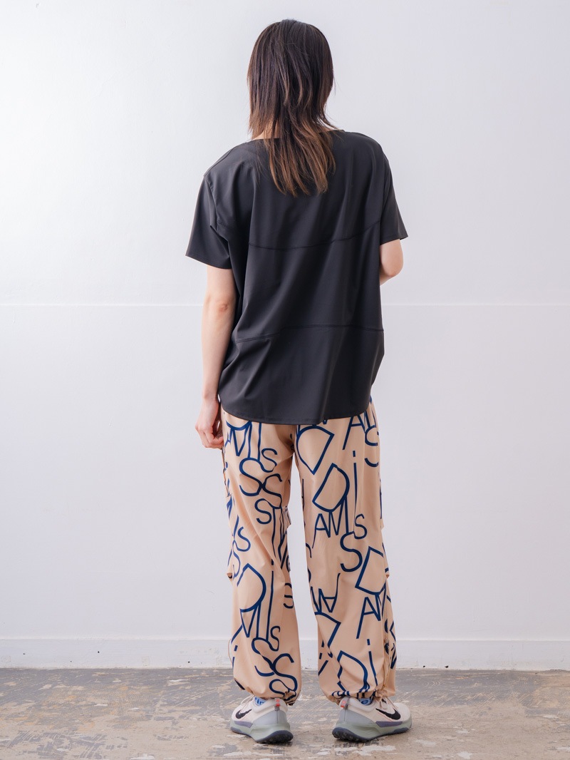 グラフィック Tシャツ ブラック 1534-1618