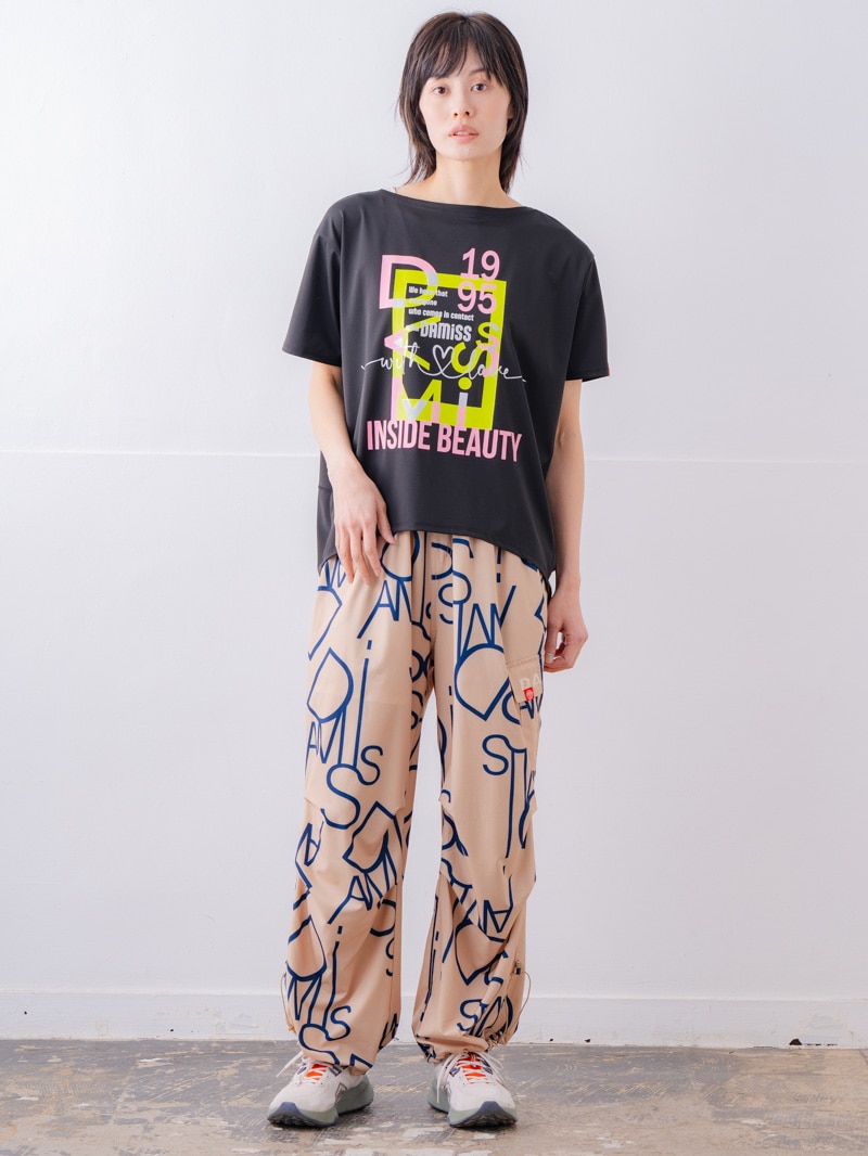 グラフィック Tシャツ ブラック 1534-1618