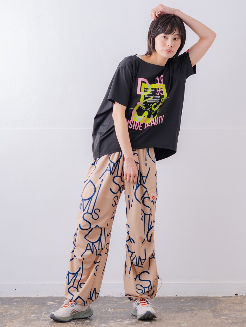 グラフィック Tシャツ ブラック 1534-1618