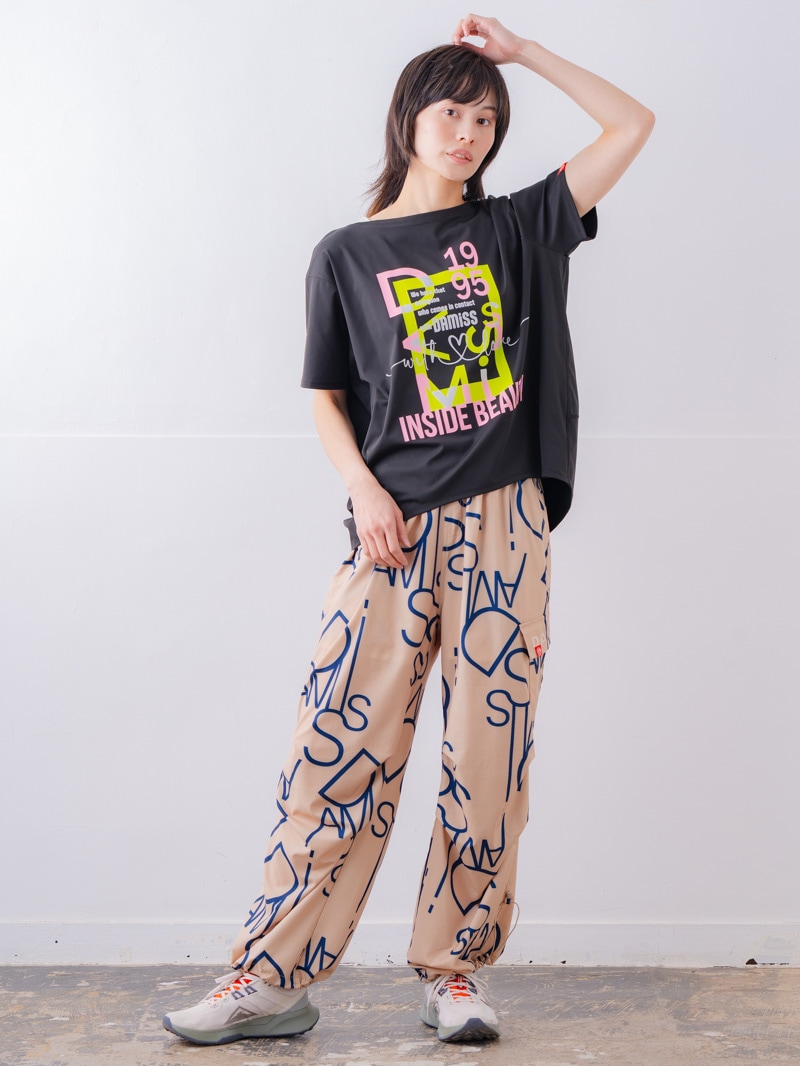 グラフィック Tシャツ ブラック 1534-1618