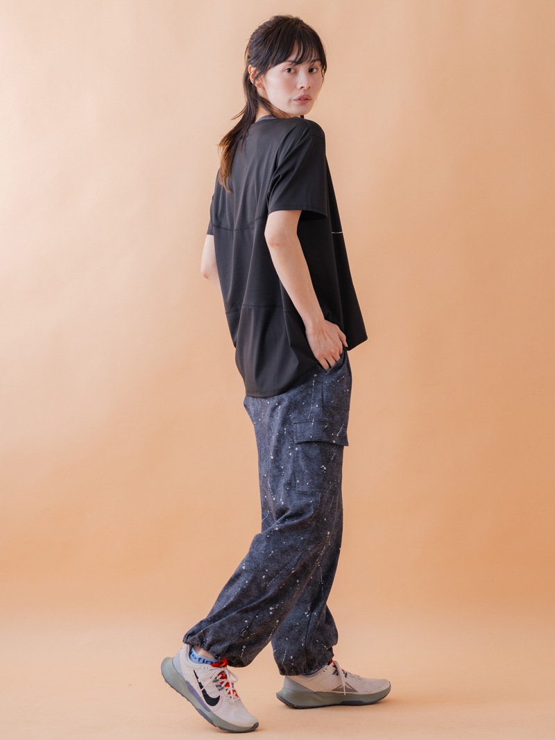 グラフィック Tシャツ ブラック 1534-1618