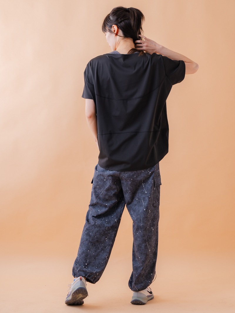 グラフィック Tシャツ ブラック 1534-1618